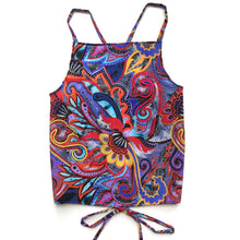 Load image into Gallery viewer, FALI CROP TOP - OPULENT PAISLEY PRINT
