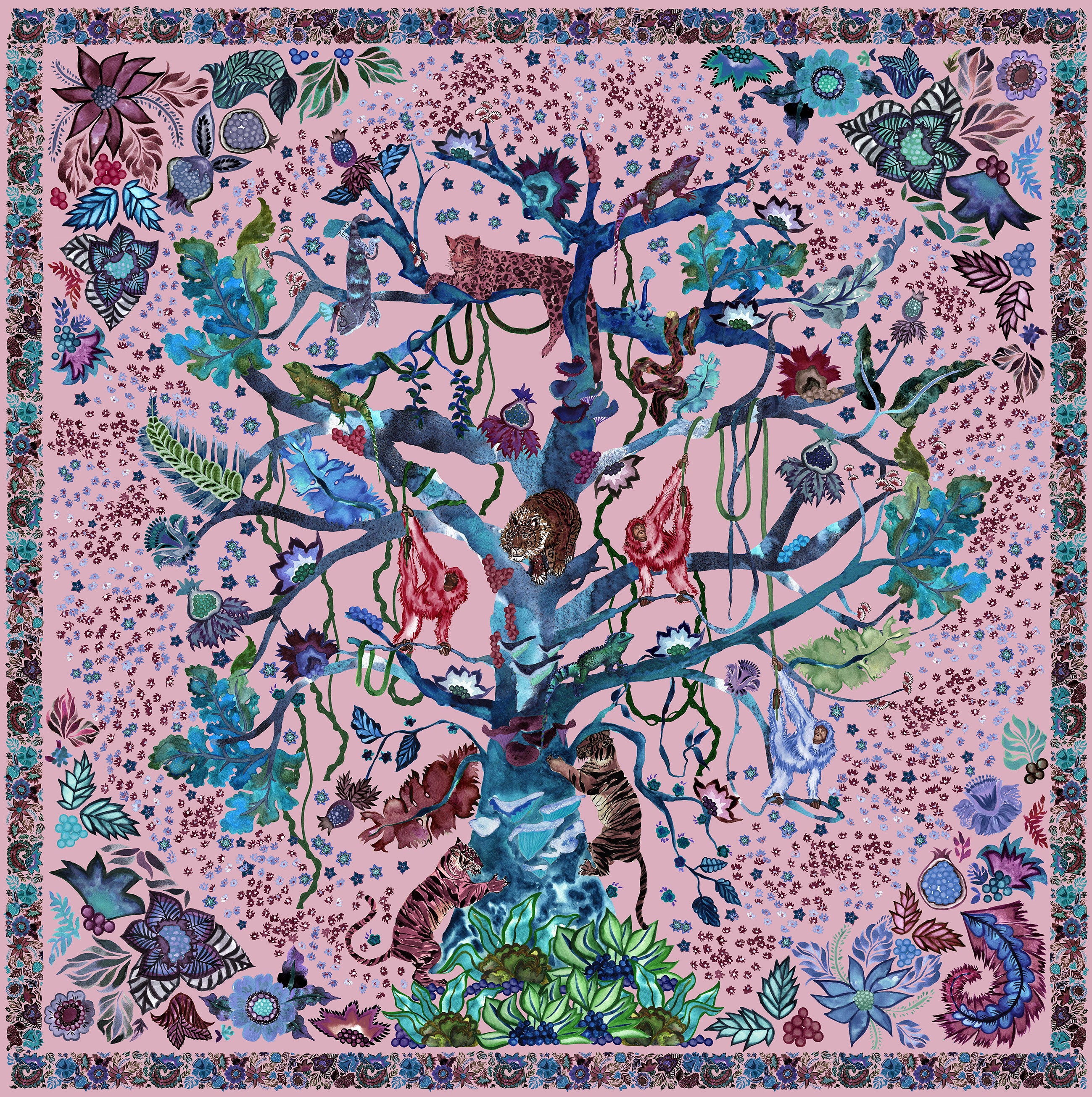 hermes tree of life scarf